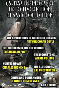 65+ Masterpieces of Detective Fiction Classic Collection. Illustrated_cover