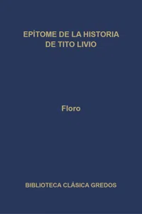 Epítome de la historia de Tito Livio_cover