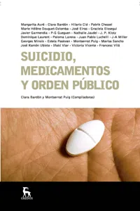 Suicidio, medicamentos y orden público_cover