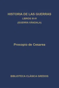 Historia de las guerras. Libros III-IV. Guerra vándala._cover