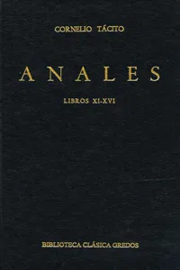 Anales. Libros XI-XVI_cover