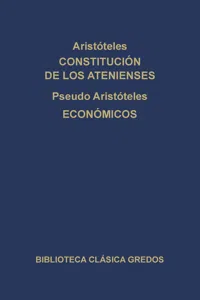 Constitución de los Atenienses. Económicos._cover