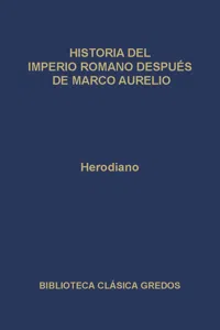 Historia del Imperio Romano después de Marco Aurelio_cover