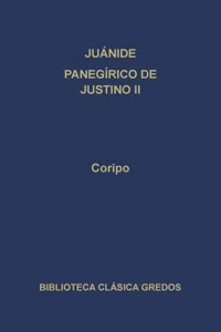 Juánide. Panegírico de Justino II_cover