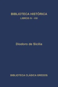 Biblioteca histórica. Libros IV-VIII_cover