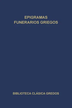 Epigramas funerarios griegos