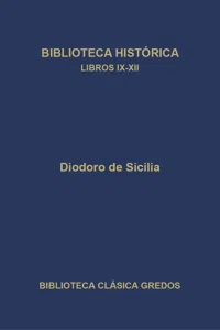 Biblioteca histórica. Libros IX-XII._cover