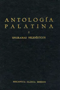 Antología Palatina I_cover