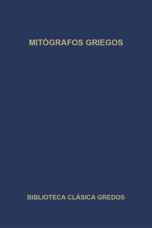 Mitógrafos griegos