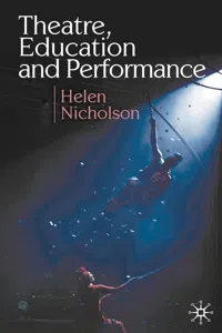 Theatre, Education and Performance_cover