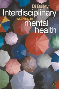 Interdisciplinary Working in Mental Health_cover