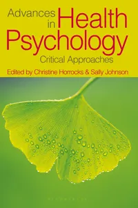 Advances in Health Psychology_cover