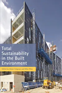 Total Sustainability in the Built Environment_cover