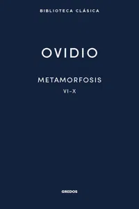 Metamorfosis. Libros VI-X_cover