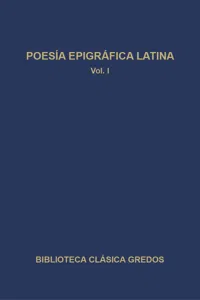 Poesía epigráfica latina I_cover