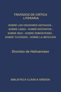 Tratados de crítica literaria_cover