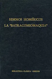 Himnos homéricos. La "Batracomiomaquia"_cover