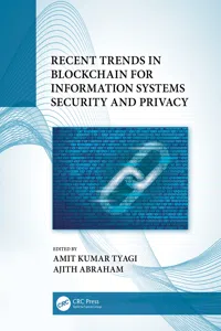 Recent Trends in Blockchain for Information Systems Security and Privacy_cover