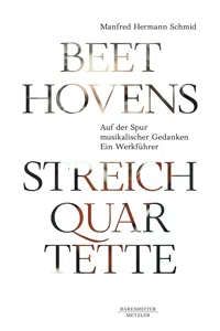 Beethovens Streichquartette_cover