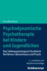 Psychodynamische Psychotherapie bei Kindern und Jugendlichen_cover