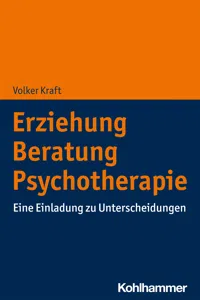 Erziehung - Beratung - Psychotherapie_cover