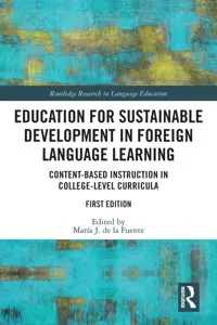 Education for Sustainable Development in Foreign Language Learning_cover