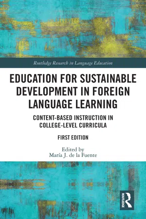 Education for Sustainable Development in Foreign Language Learning