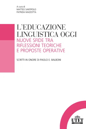 L'educazione linguistica oggi