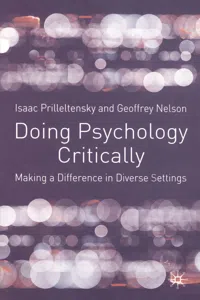 Doing Psychology Critically_cover