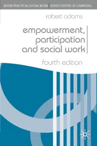 Empowerment, Participation and Social Work_cover