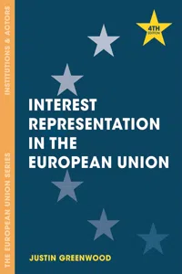 Interest Representation in the European Union_cover
