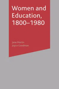 Women and Education, 1800-1980_cover