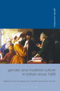 Gender and Material Culture in Britain since 1600_cover