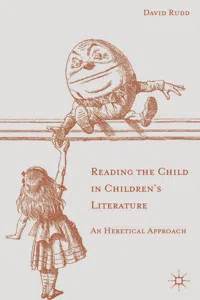 Reading the Child in Children's Literature_cover