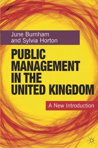 Public Management in the United Kingdom_cover