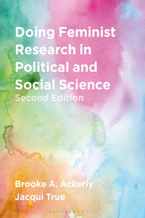 Doing Feminist Research in Political and Social Science