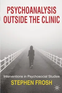 Psychoanalysis Outside the Clinic_cover