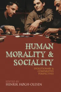 Human Morality and Sociality_cover