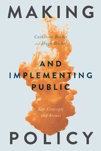 Making and Implementing Public Policy_cover