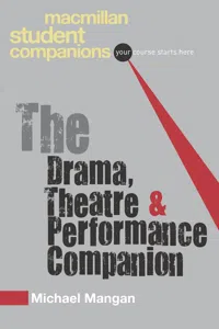 The Drama, Theatre and Performance Companion_cover