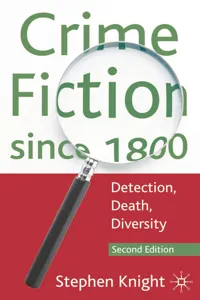 Crime Fiction since 1800_cover