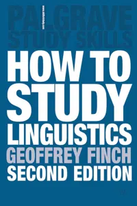 How to Study Linguistics_cover