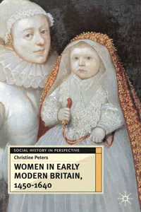 Women in Early Modern Britain, 1450-1640_cover