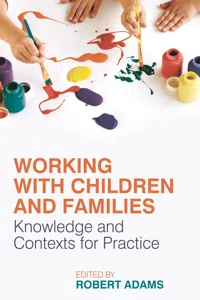 Working with Children and Families_cover