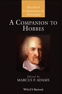 A Companion to Hobbes_cover