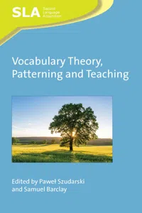 Vocabulary Theory, Patterning and Teaching_cover