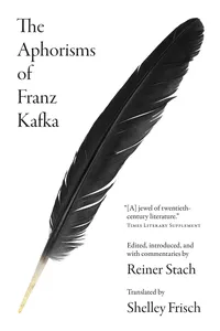 The Aphorisms of Franz Kafka_cover