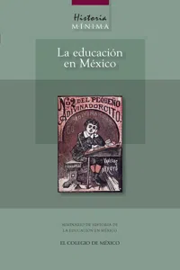 Historia mínima de la educación en México_cover
