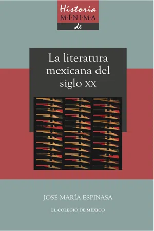 Historia mínima de la literatura mexicana en el siglo XX