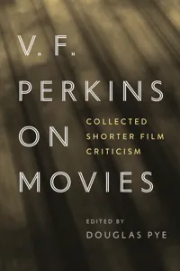 V. F. Perkins on Movies_cover